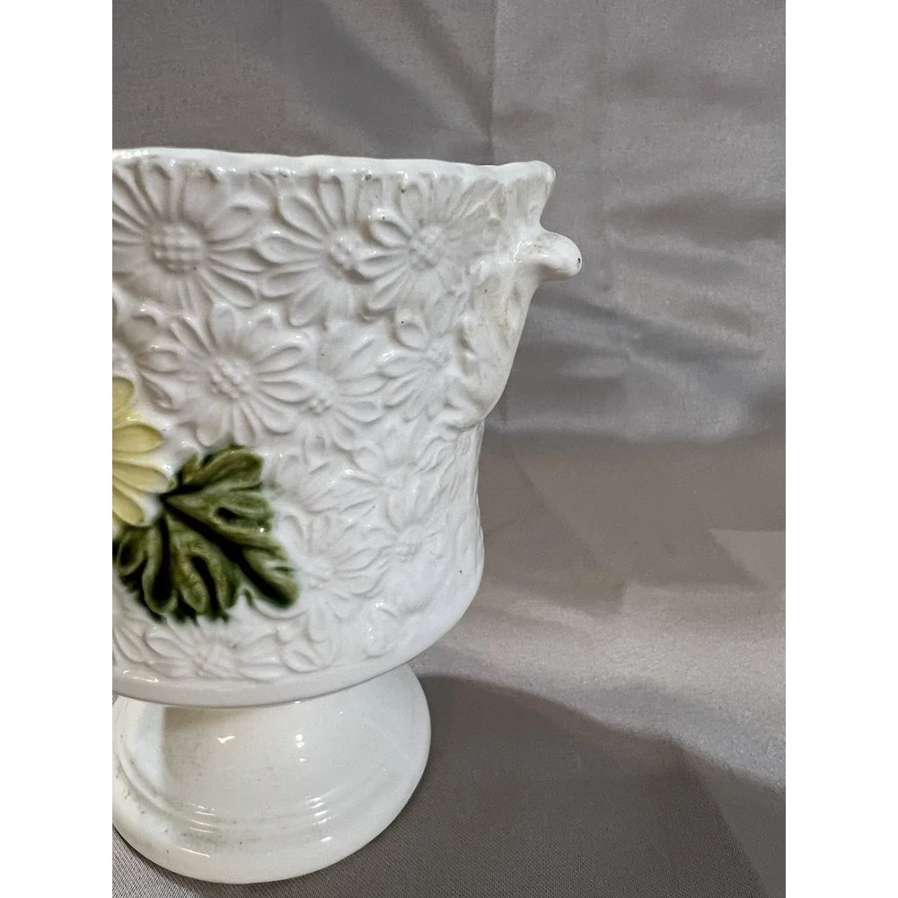 VTG Lefton Sunflower Planter/Vase Garden C-1935 5.5